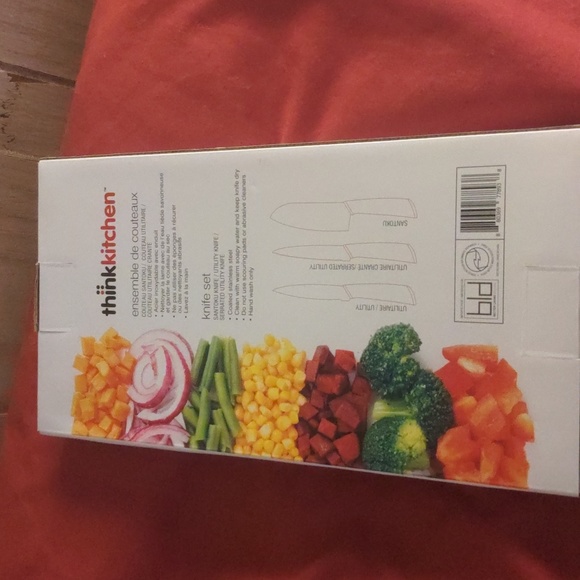 Think Kitchen knife set NWT 3pc set - Picture 7 of 12